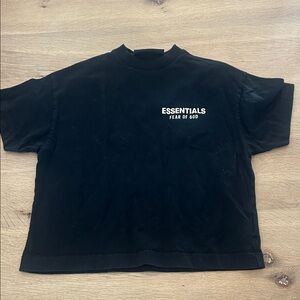 Fear of God Essentials Black Tee